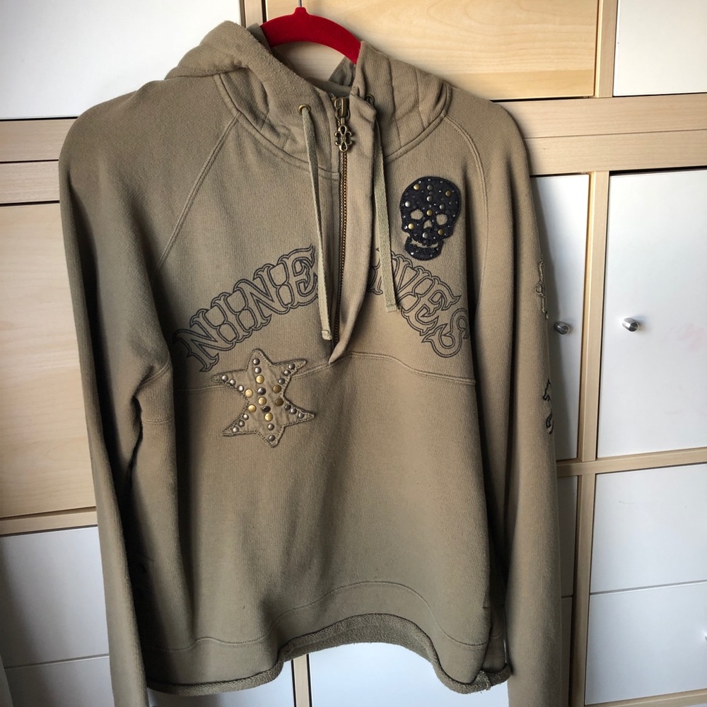 Nine Lives Fashionable Pullover Hoodie